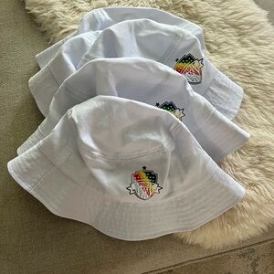 Lot of 4 Washington Spirit Pride Bucket Hats